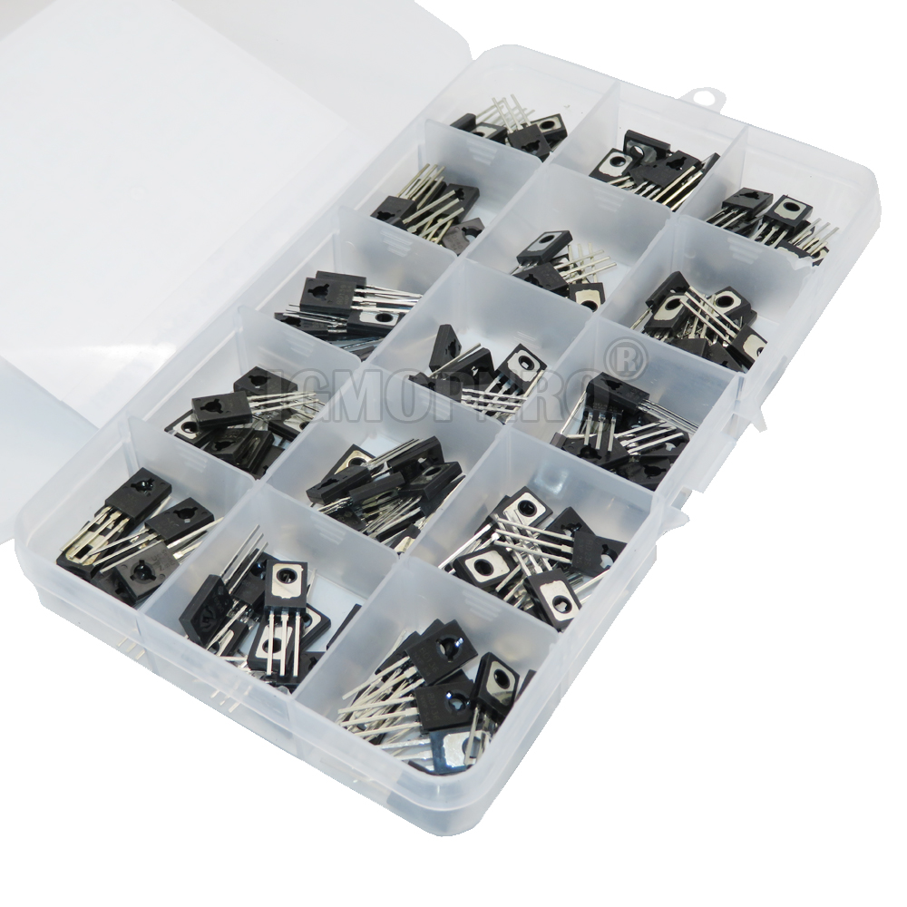 150PCS TO-126 Transistor Assor – обзор и цена Mosfet Transistor Set