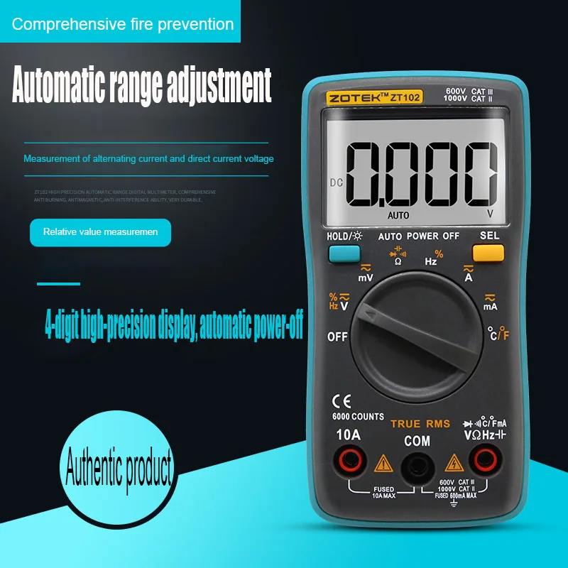 【Hot】ZOTEK ZT100 Digital Multi – обзор и цена Multimeter Digital
