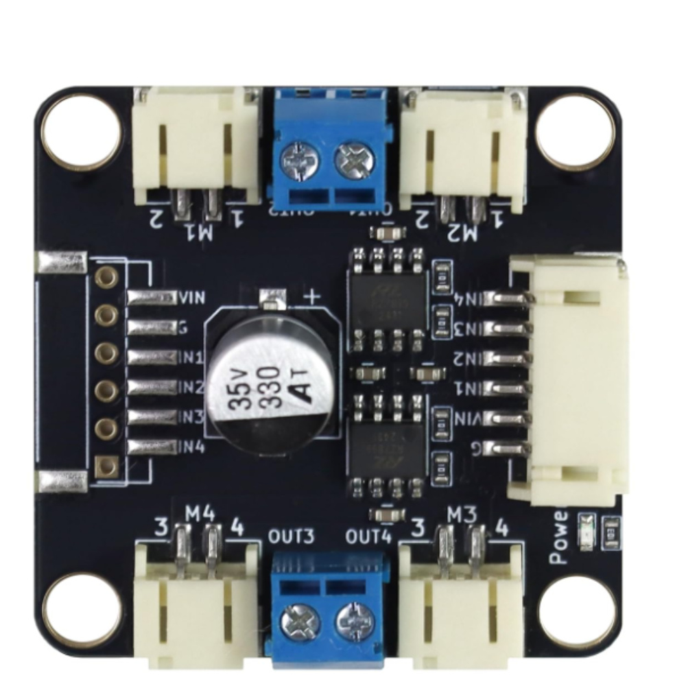 4 TT Motor and Driver Kit 4 DC – обзор и цена L298N Motor Driver