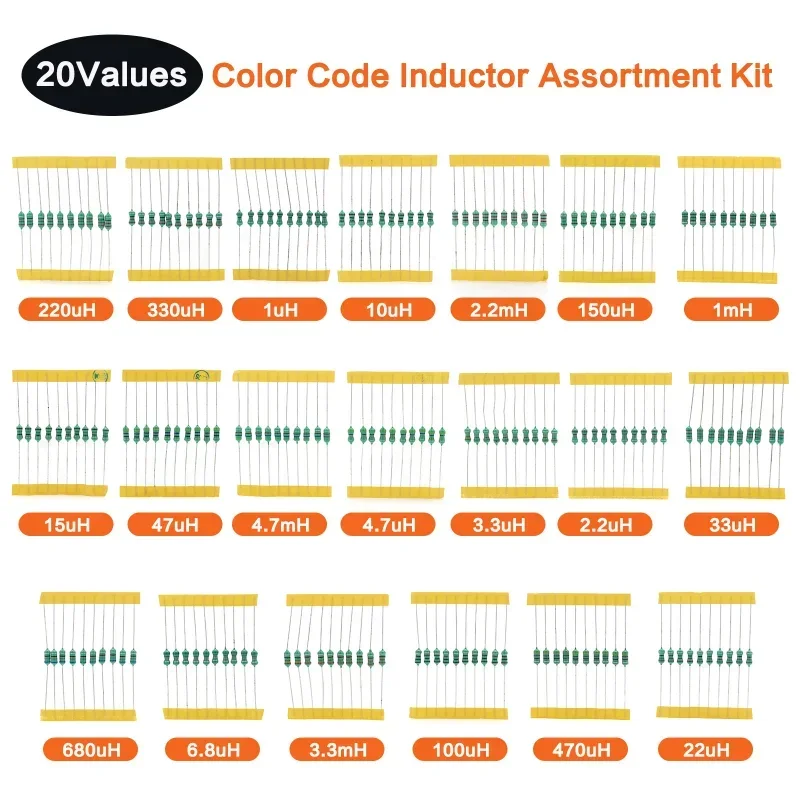 200pcs 1/2W 0410 Color Ring In – обзор и цена Diy Electronics Repair Kit