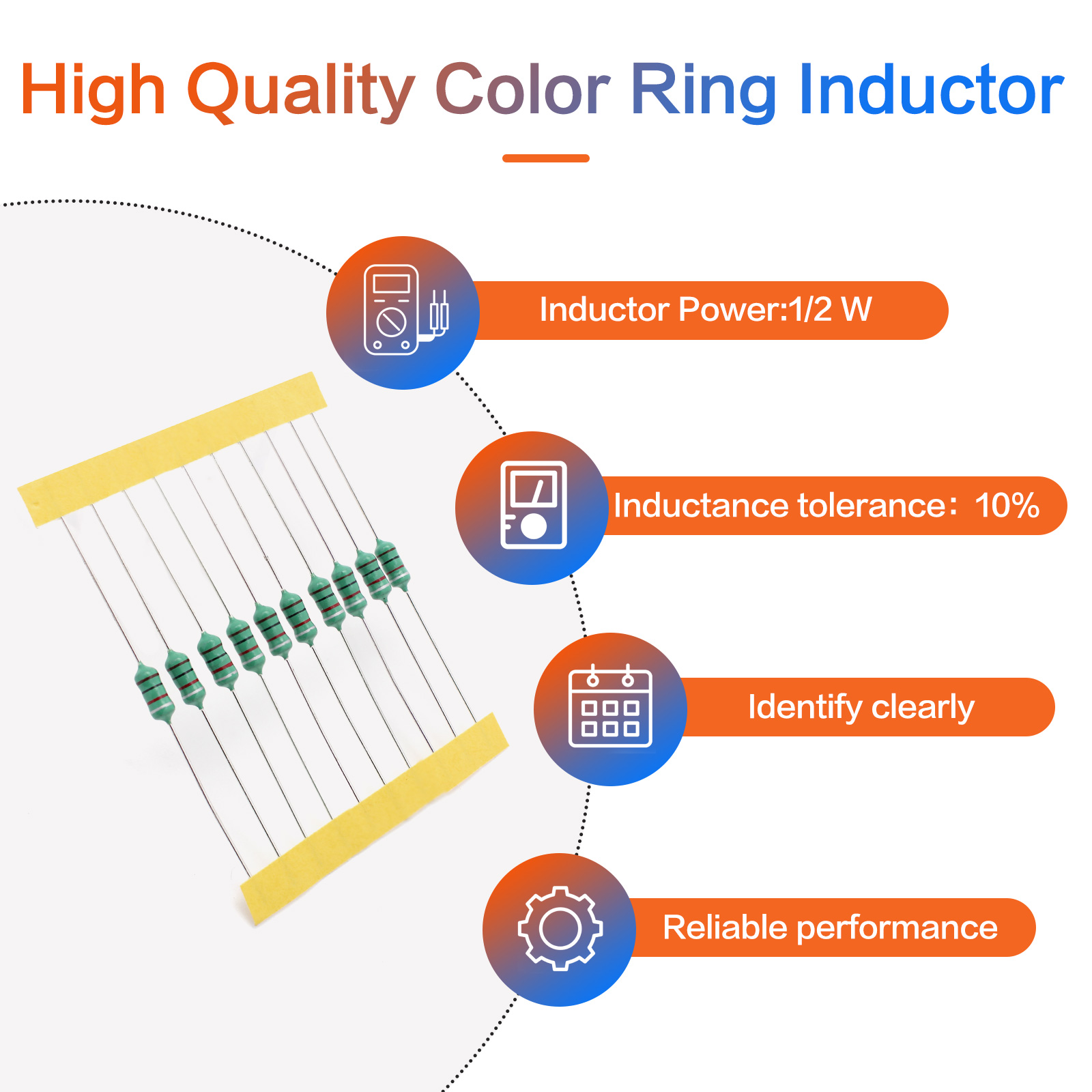 200pcs 1/2W 0410 Color Ring In – обзор и цена Diy Electronics Repair Kit