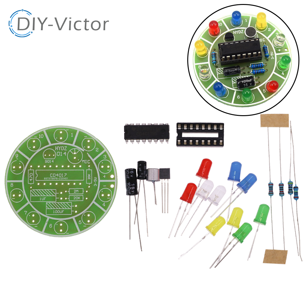 1/5/10 PCS CD4017 colorful voi – обзор и цена Diy Electronics Lab