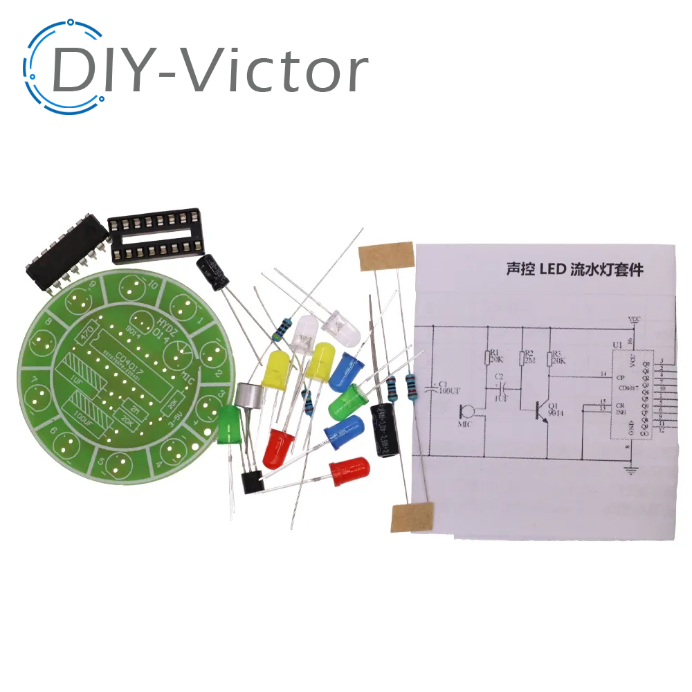 1/5/10 PCS CD4017 colorful voi – обзор и цена Diy Electronics Lab