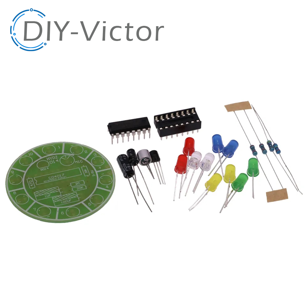 1/5/10 PCS CD4017 colorful voi – обзор и цена Diy Electronics Lab