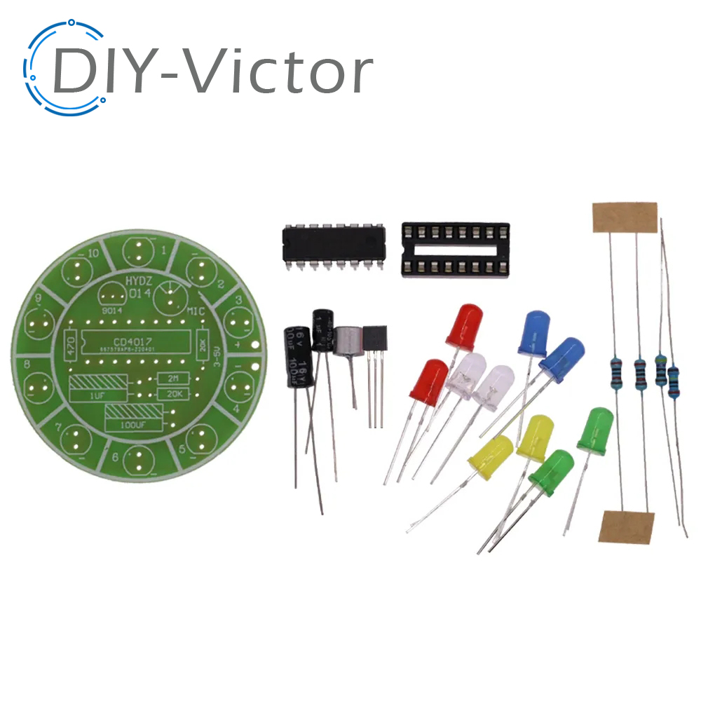 1/5/10 PCS CD4017 colorful voi – обзор и цена Diy Electronics Lab