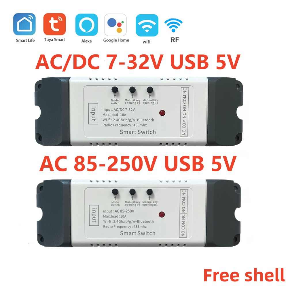 Alexa Smart Switch Tuya Smart  – обзор и цена Relay Module 5V