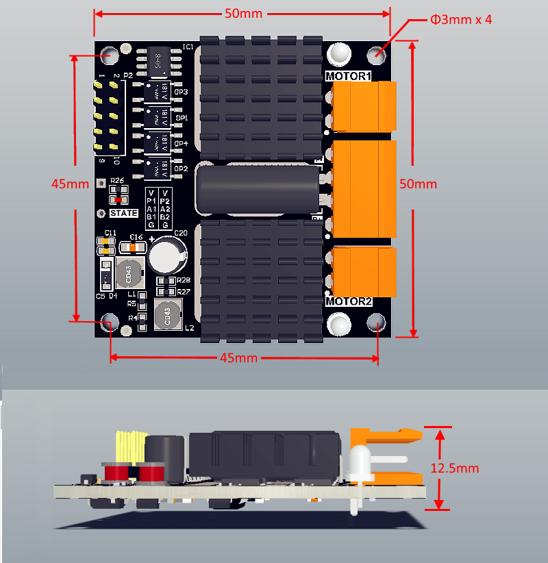 Arduino 24V Motor Driver Board – обзор и цена L298N Motor Driver