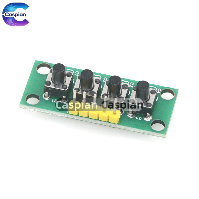 1-10PCS 1x4 4-Button Independe – обзор и цена Diy Electronics Raspberry Pi