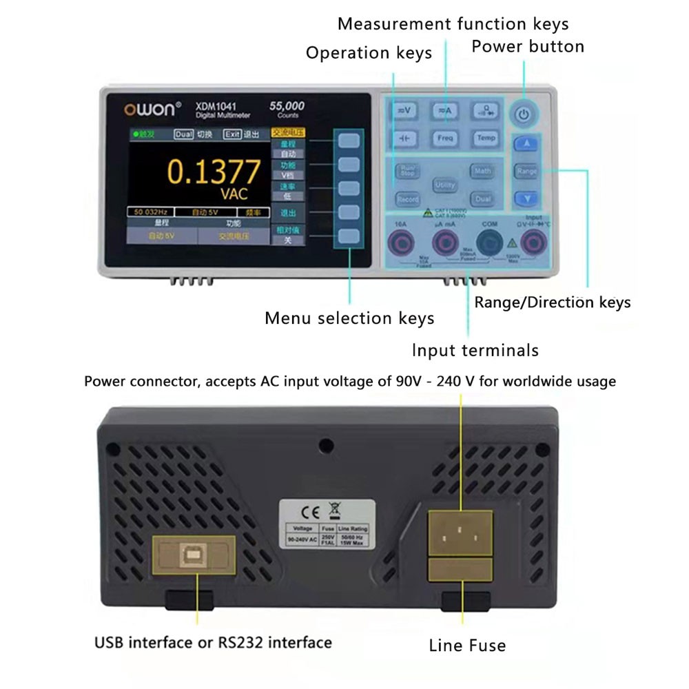 XDM1041 High-Accuracy Digital  – обзор и цена Multimeter Digital