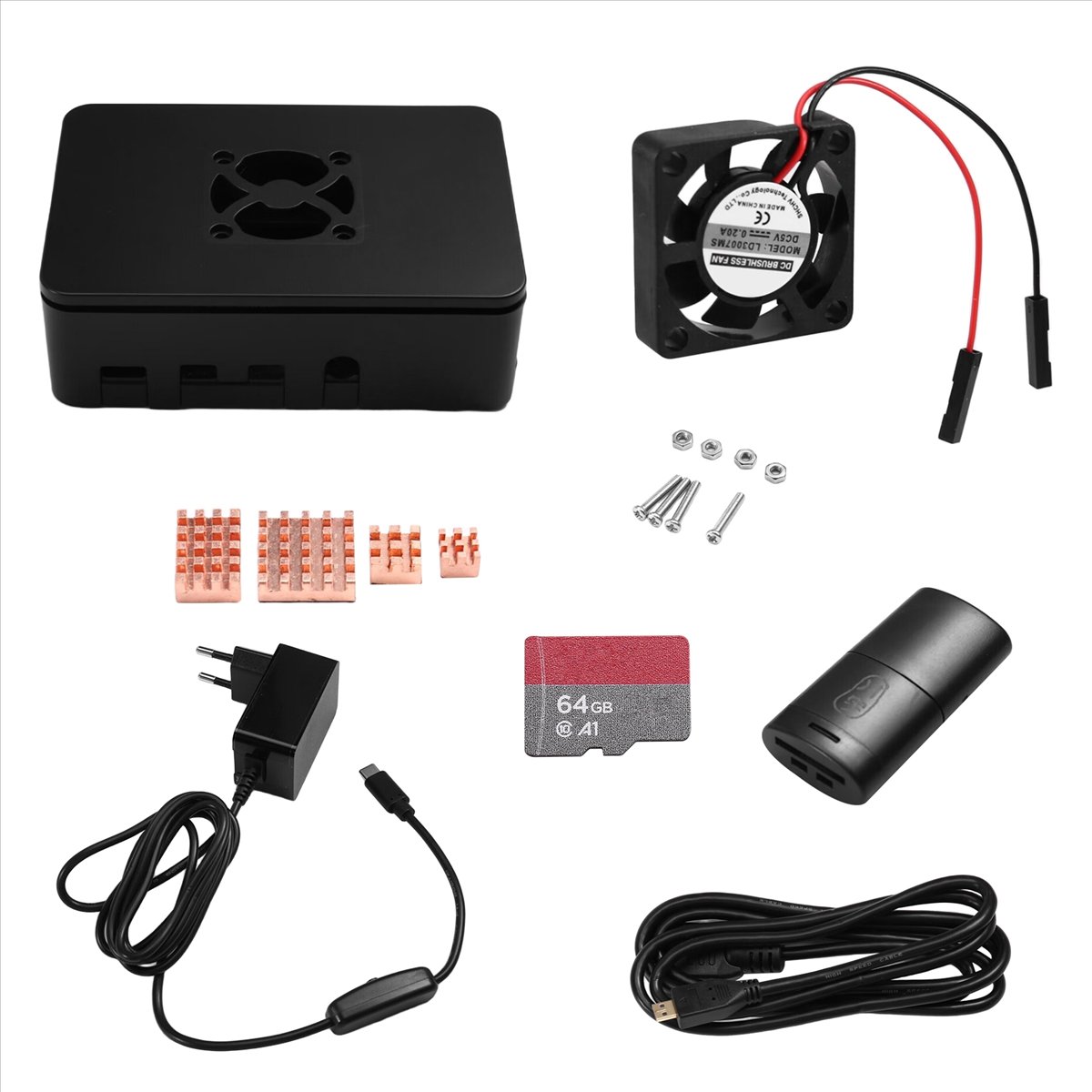 A73T For Raspberry Pi 4B Kit w – обзор и цена Diy Electronics Raspberry Pi