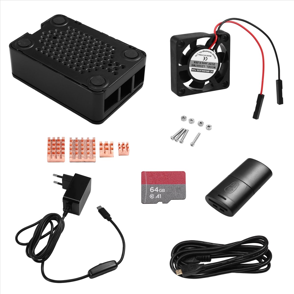 A73T For Raspberry Pi 4B Kit w – обзор и цена Diy Electronics Raspberry Pi