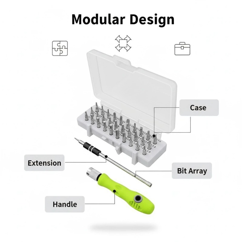 32 in 1 professional multifunc – обзор и цена Diy Electronics Repair Kit