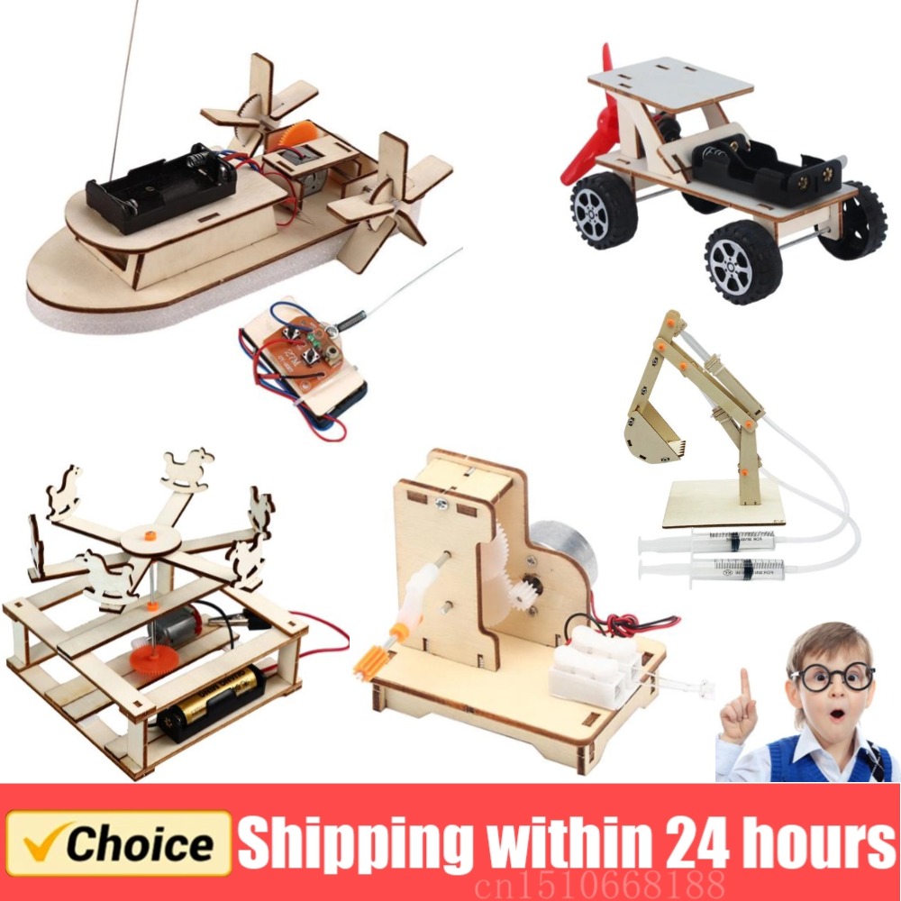 DIY Boat Model Science Toys Ki – обзор и цена Diy Electronics For Kids