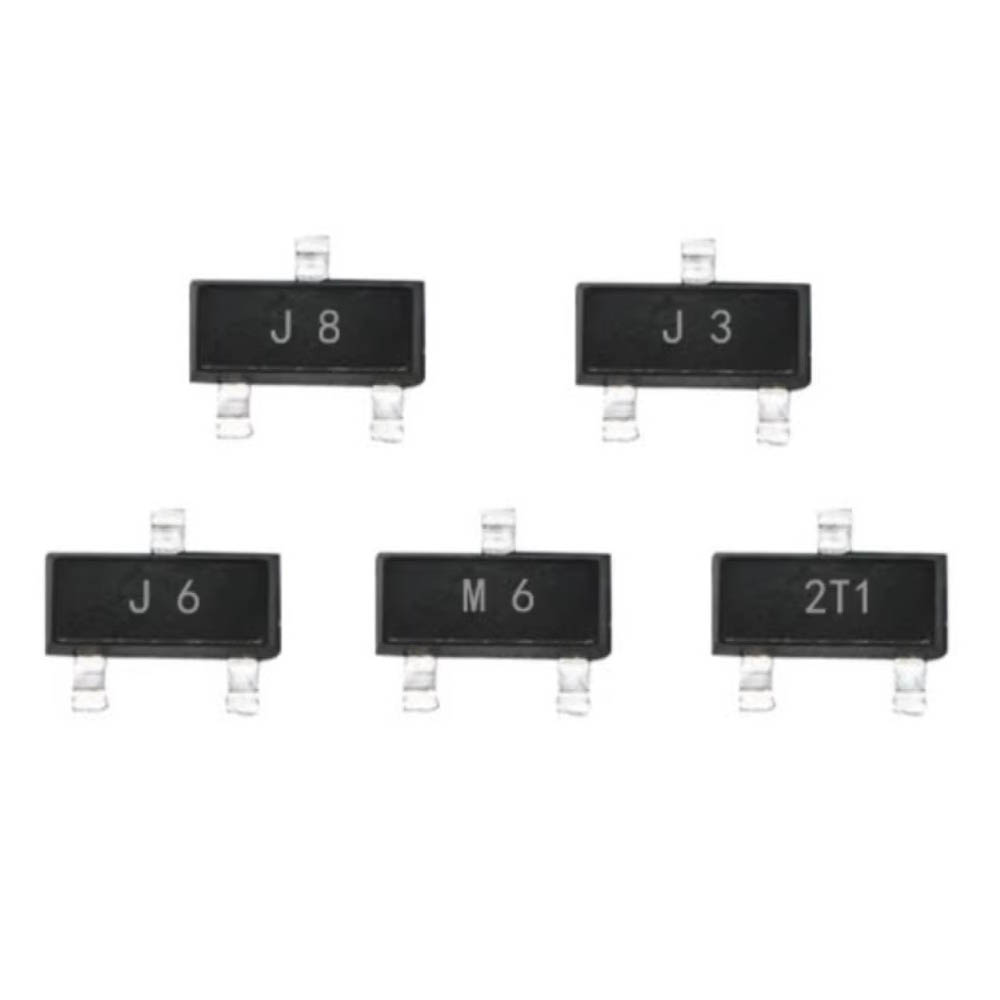 SOT-23 10 values SMD BC856 BC8 – обзор и цена Mosfet Transistor Set
