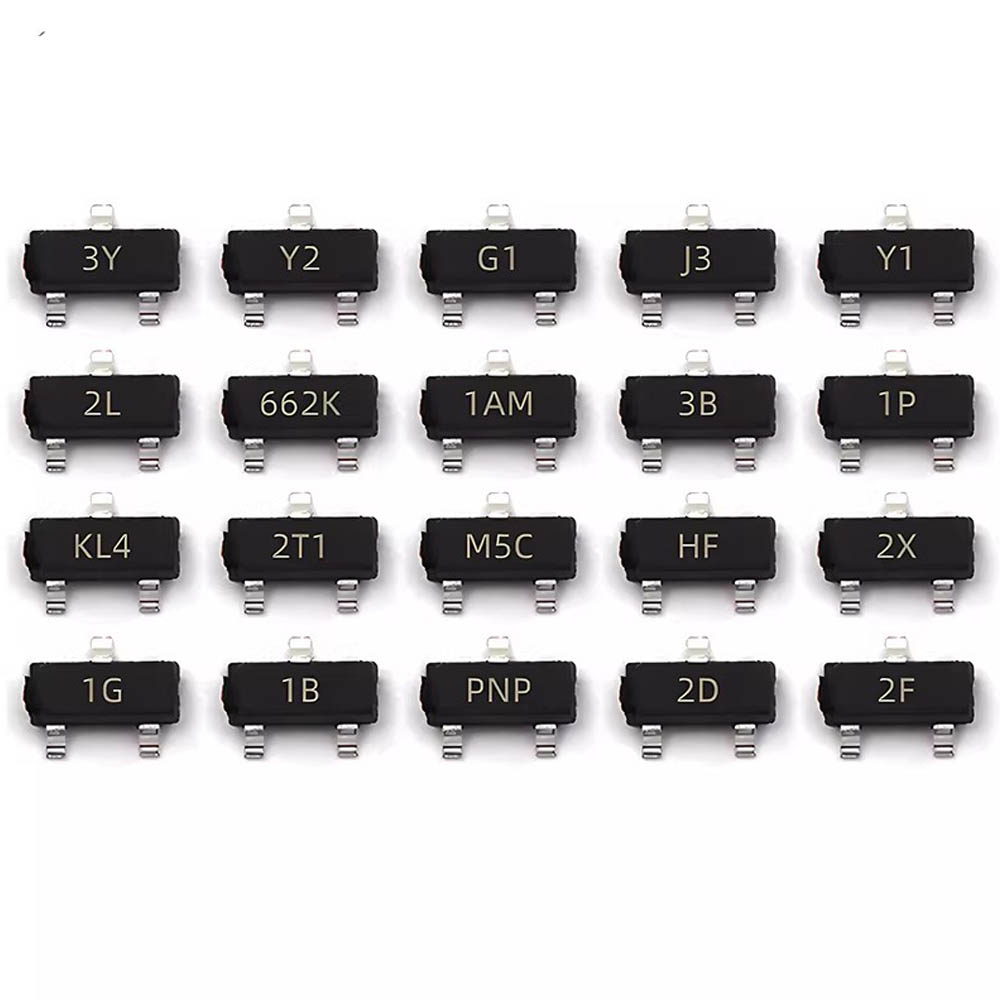 SOT-23 10 values SMD BC856 BC8 – обзор и цена Mosfet Transistor Set