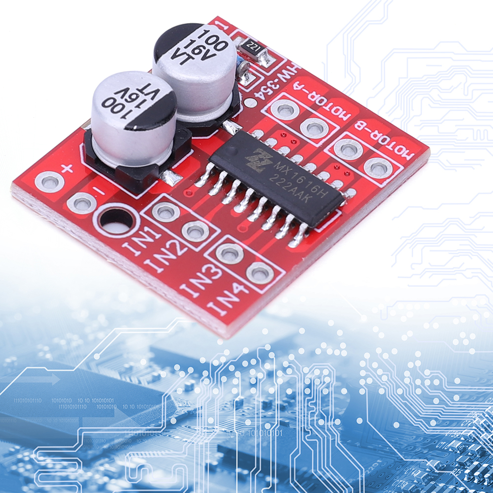 L298N DC Stepper Motor Board D – обзор и цена L298N Motor Driver