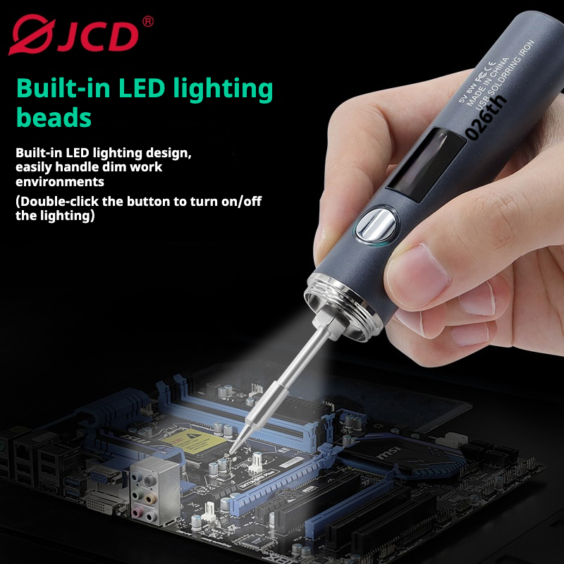 USB Type-C Soldering Iron, 5-S – обзор и цена Diy Electronics Bench