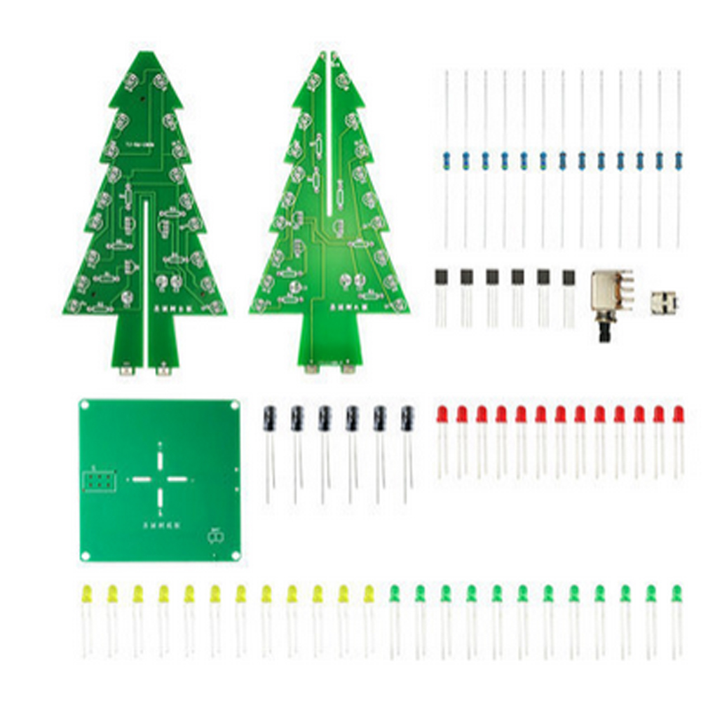 DIY Christmas Tree LED Flash K – обзор и цена Learn Diy Electronics