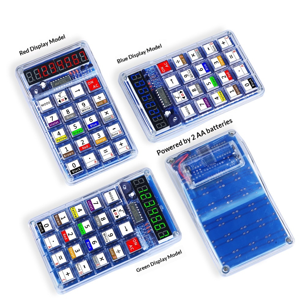 Calculator Production Kit, Ele – обзор и цена Homemade Diy Electronics