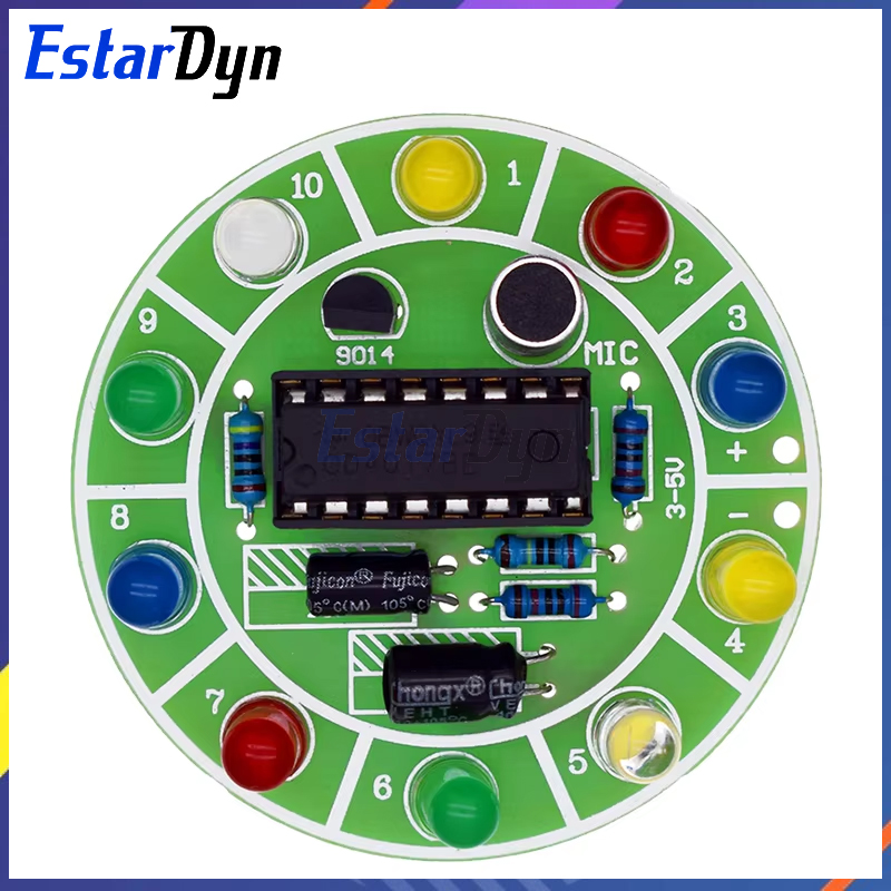 Estardyn CD4017 colorful voice – обзор и цена Diy Electronics Lab