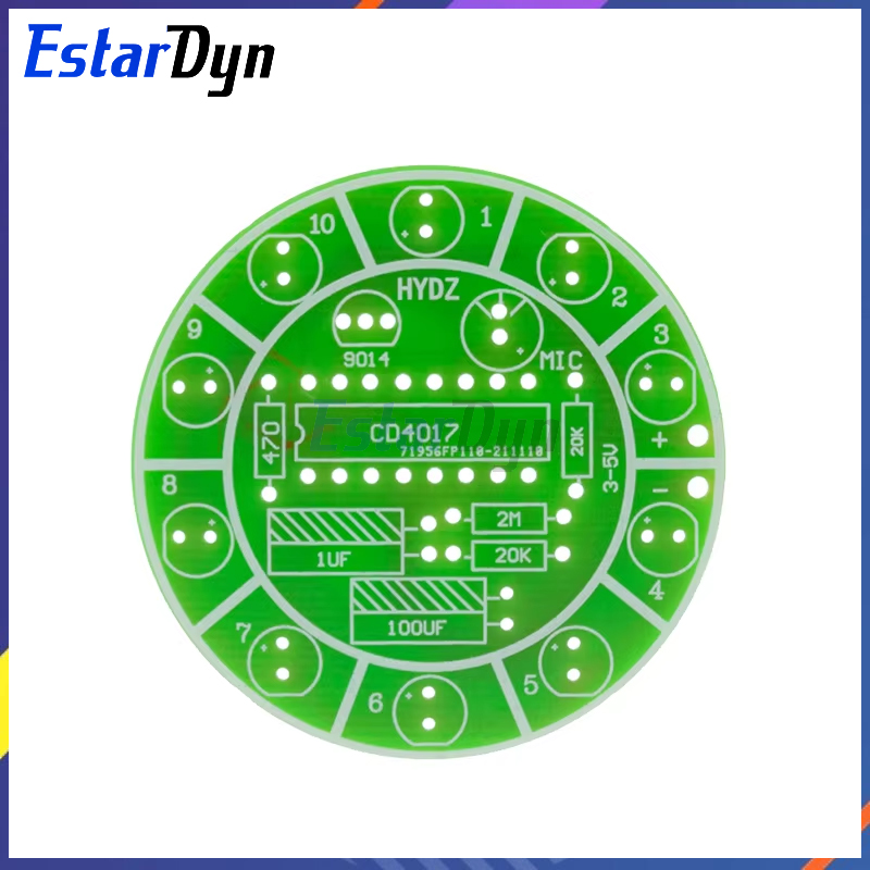 Estardyn CD4017 colorful voice – обзор и цена Diy Electronics Lab