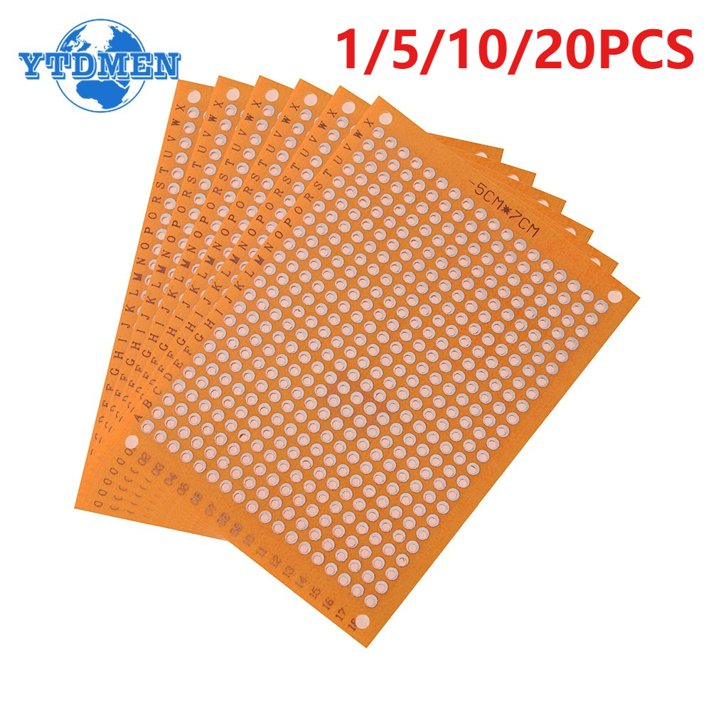 1-20pcs 5x7cm PCB Universal Bo – обзор и цена Pcb Etching Kit
