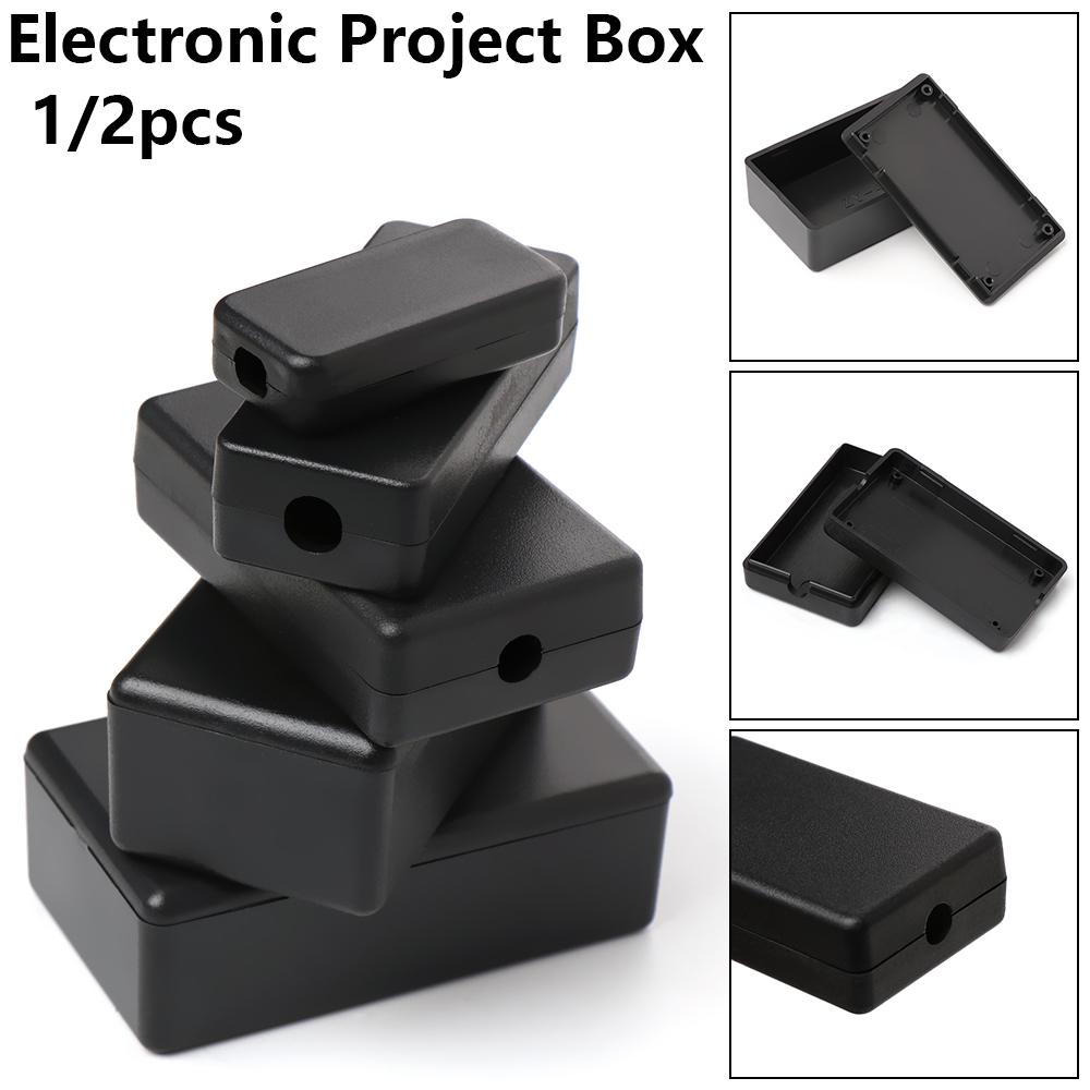 1/2pcs Plastic Waterproof Blac – обзор и цена Diy Electronics Supplies