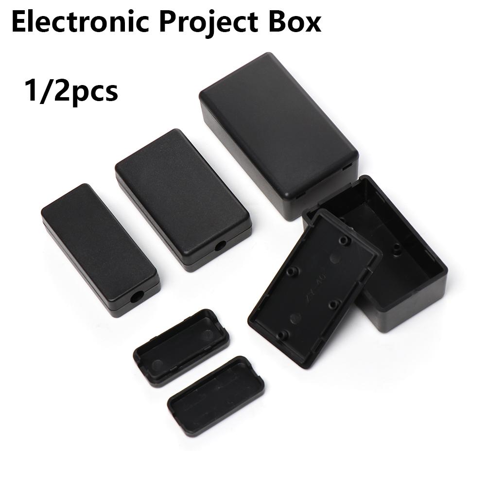 1/2pcs Plastic Waterproof Blac – обзор и цена Diy Electronics Supplies