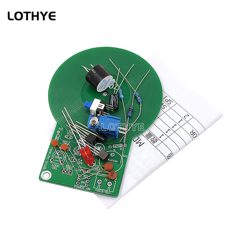 DC 3V-5V Metal Detector Kit DI – обзор и цена Learn Diy Electronics