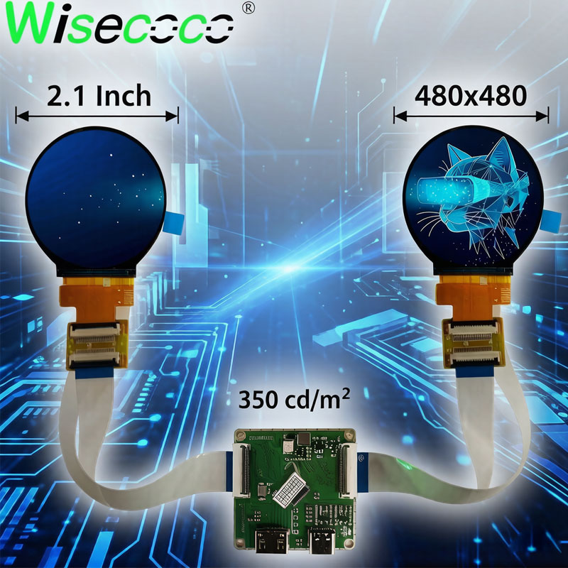 2.1 Inch Dual IPS Round Displa – обзор и цена Diy Electronics Raspberry Pi
