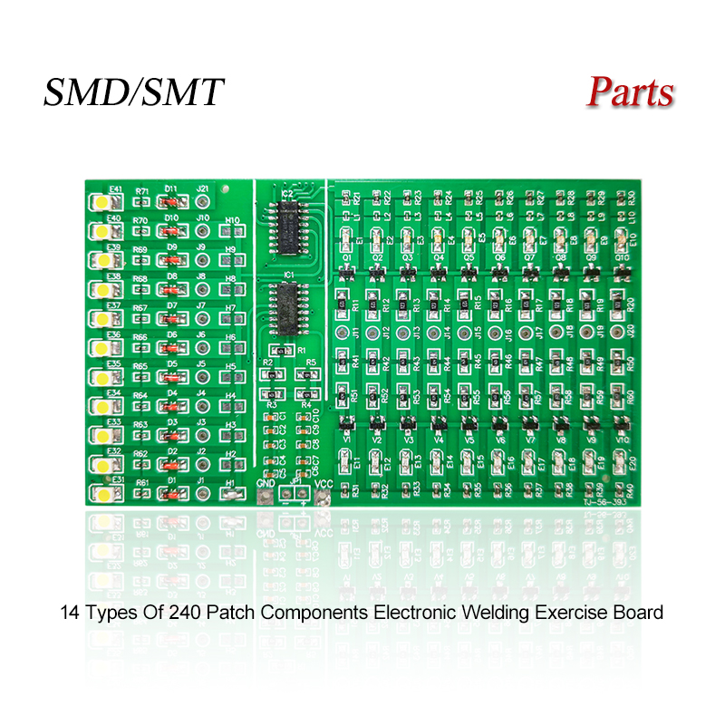 SMD/SMT 14 Types Of 240 Patch  – обзор и цена Pcb Etching Kit