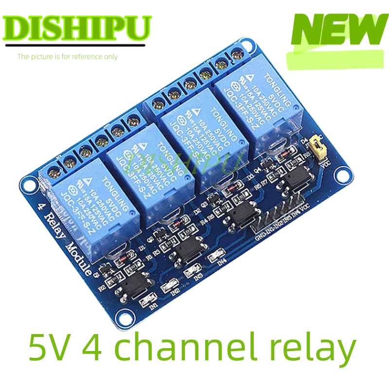 DC 5V 12V 24V 1 2 4 6 8 Channe – обзор и цена Relay Module 5V