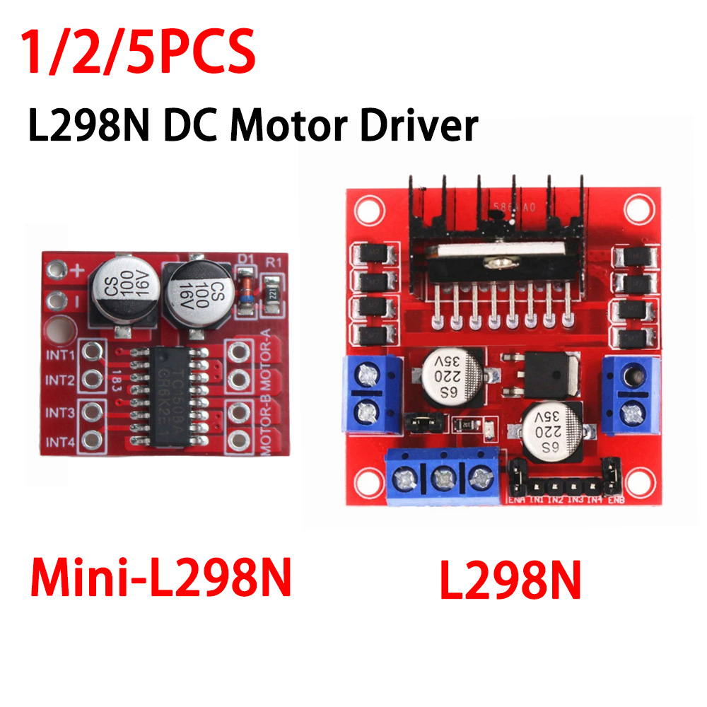 1-5pcs L298N Driver Board Modu – обзор и цена L298N Motor Driver