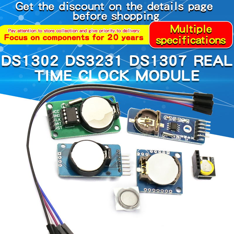 1PCS DS1302/DS1307/PCF8563/DS3 – обзор и цена Rtc Module Ds3231