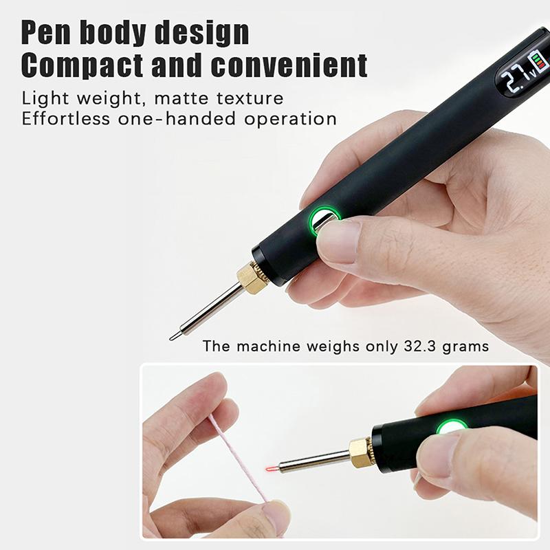Mini Soldering Iron Pen Kit -  – обзор и цена Diy Electronics Bench