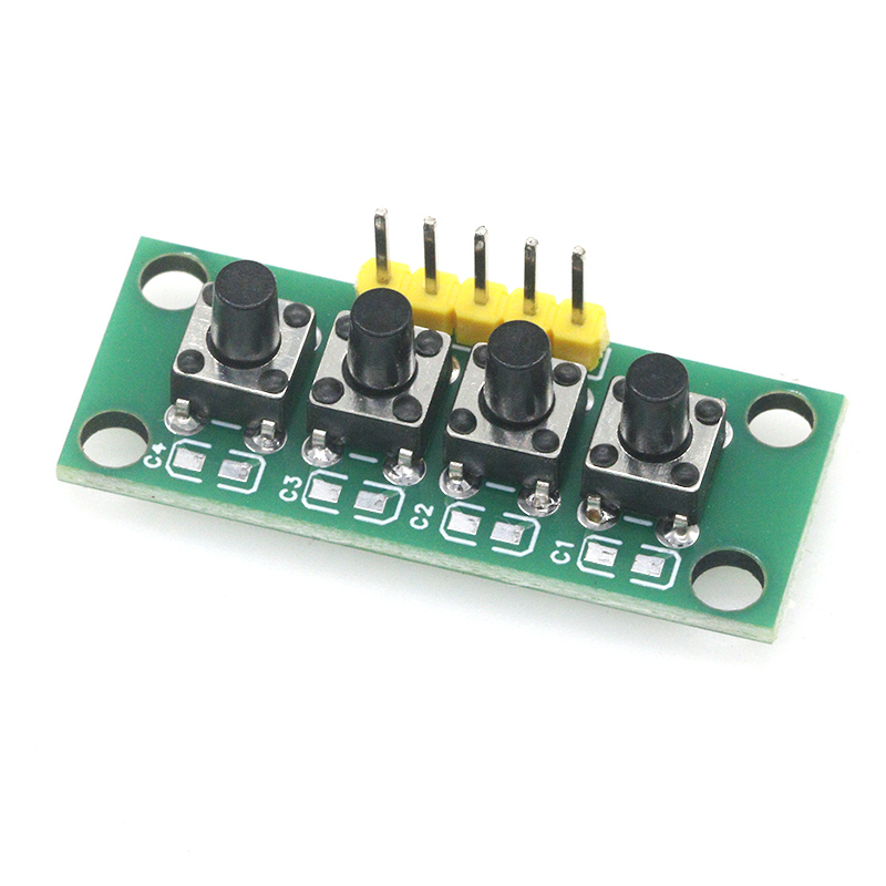 1~5PCS 1x4 4-Button Independen – обзор и цена Diy Electronics Raspberry Pi