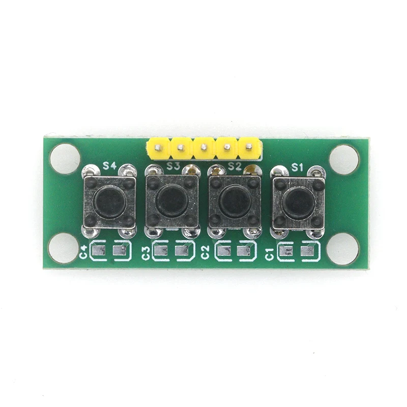 1~5PCS 1x4 4-Button Independen – обзор и цена Diy Electronics Raspberry Pi