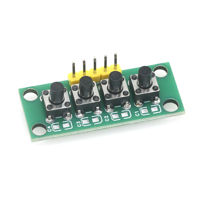 1~5PCS 1x4 4-Button Independen – обзор и цена Diy Electronics Raspberry Pi