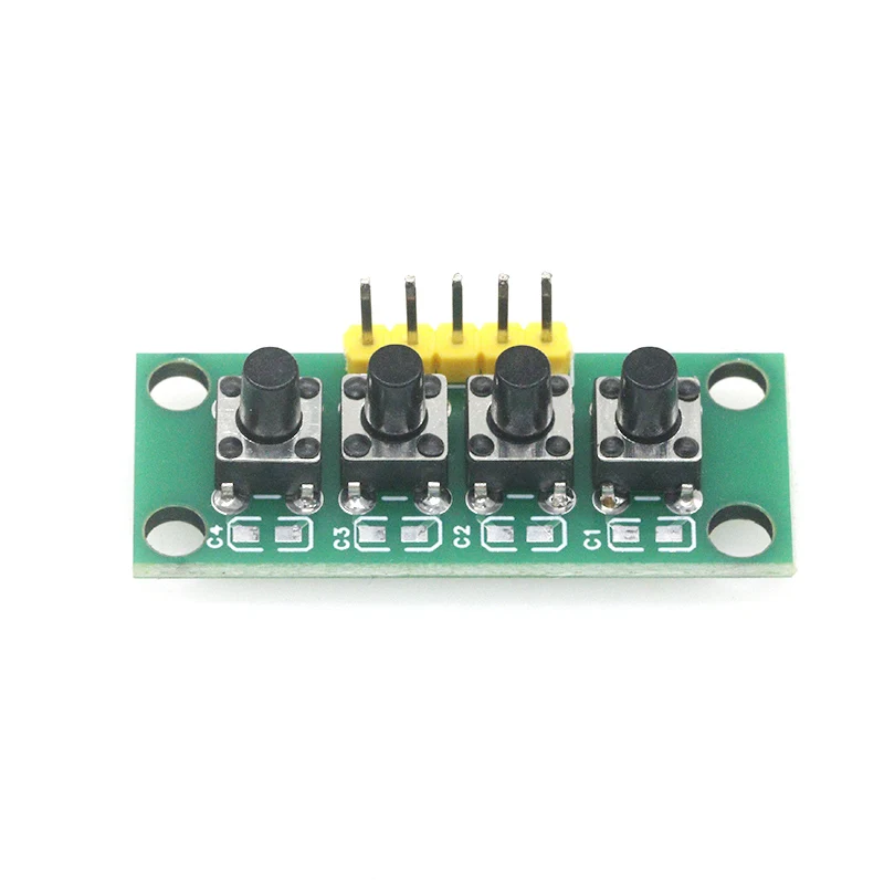 1~5PCS 1x4 4-Button Independen – обзор и цена Diy Electronics Raspberry Pi