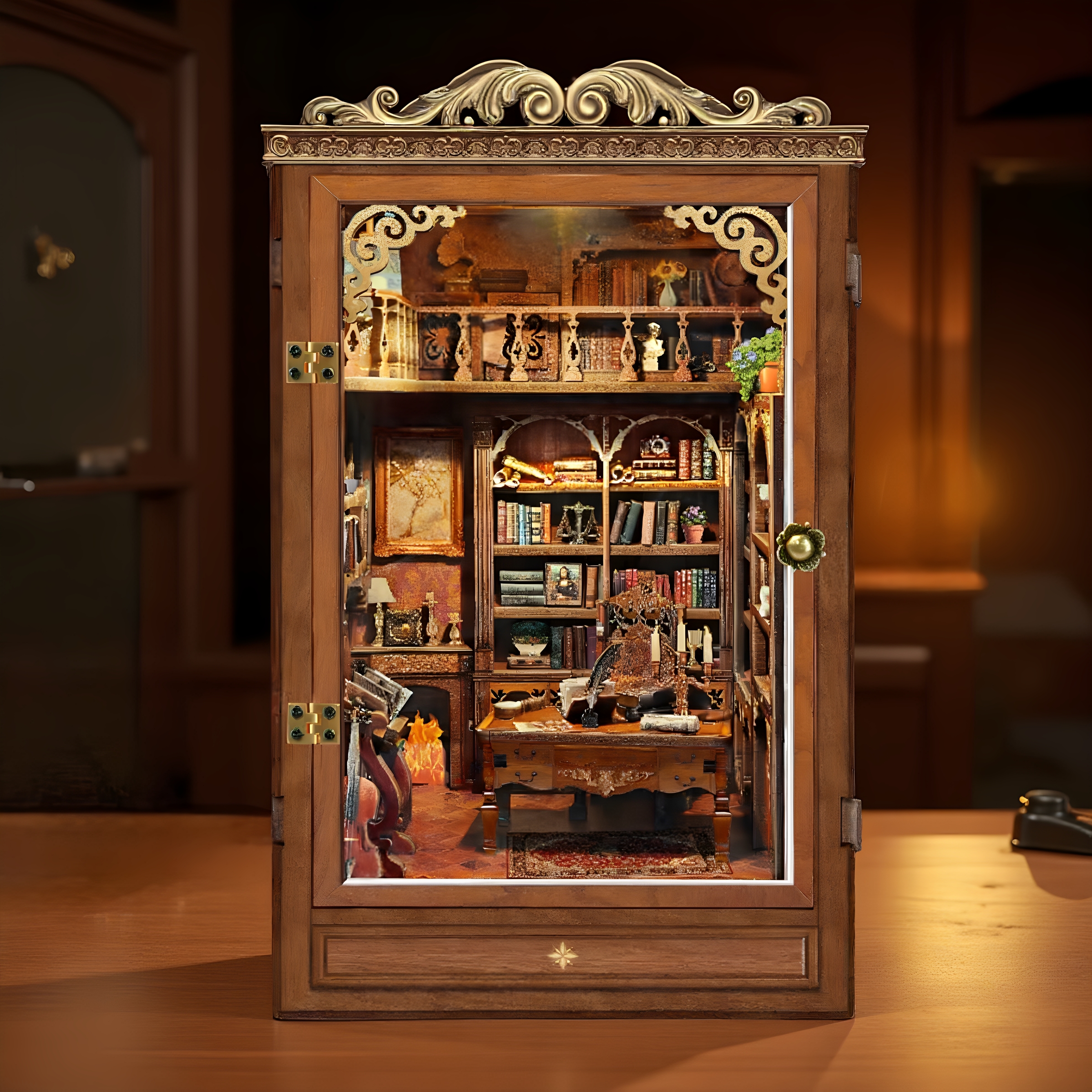 DIY Book Nook Shelf Insert Tim – обзор и цена Diy Electronics Housing
