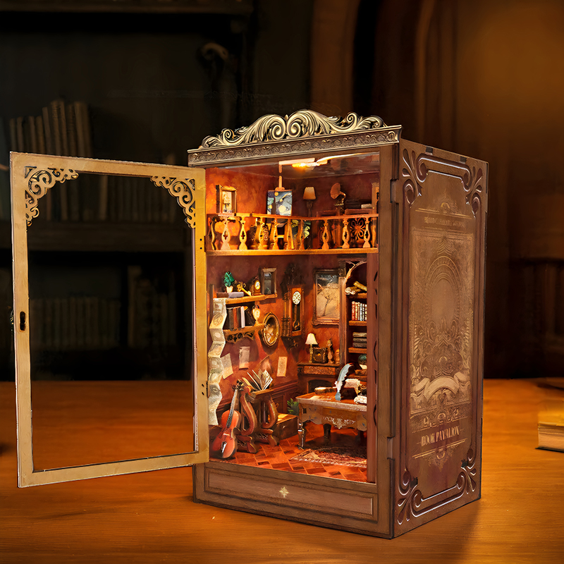 DIY Book Nook Shelf Insert Tim – обзор и цена Diy Electronics Housing