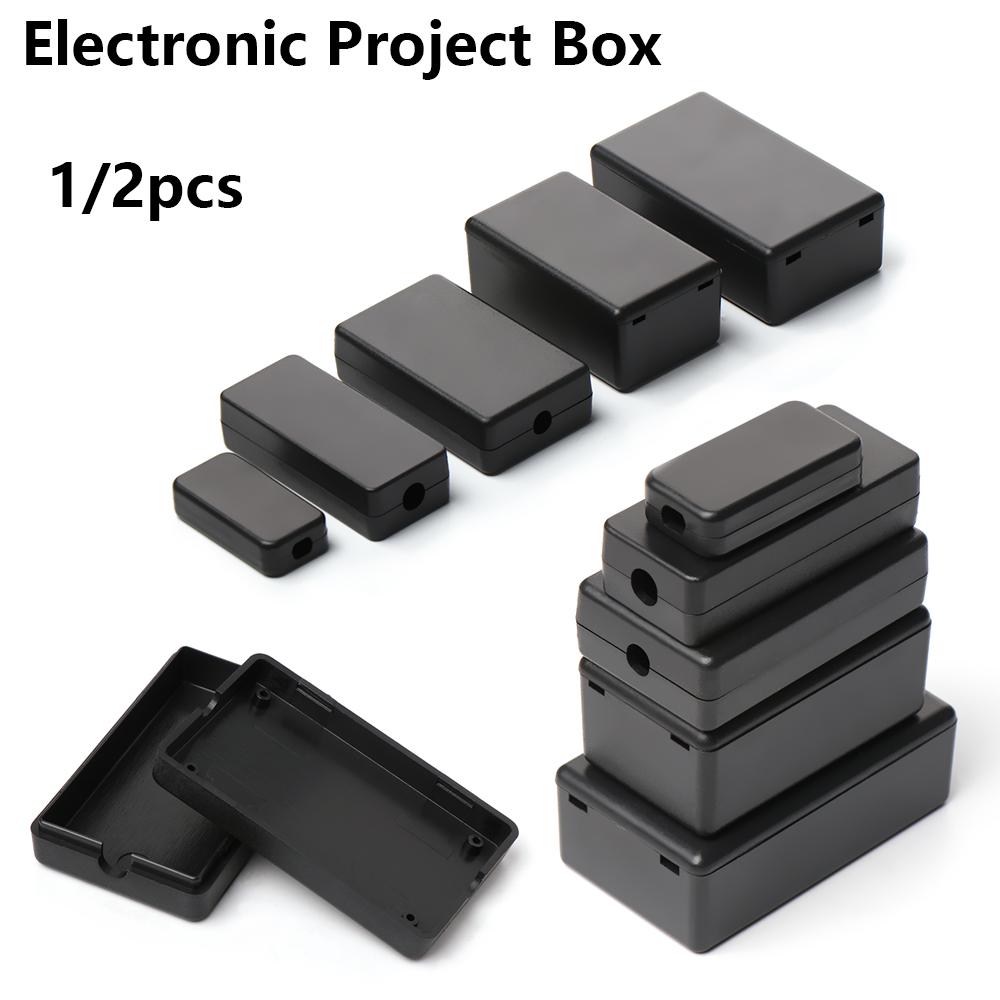 1/2pcs Plastic Waterproof Blac – обзор и цена Diy Electronics Supplies
