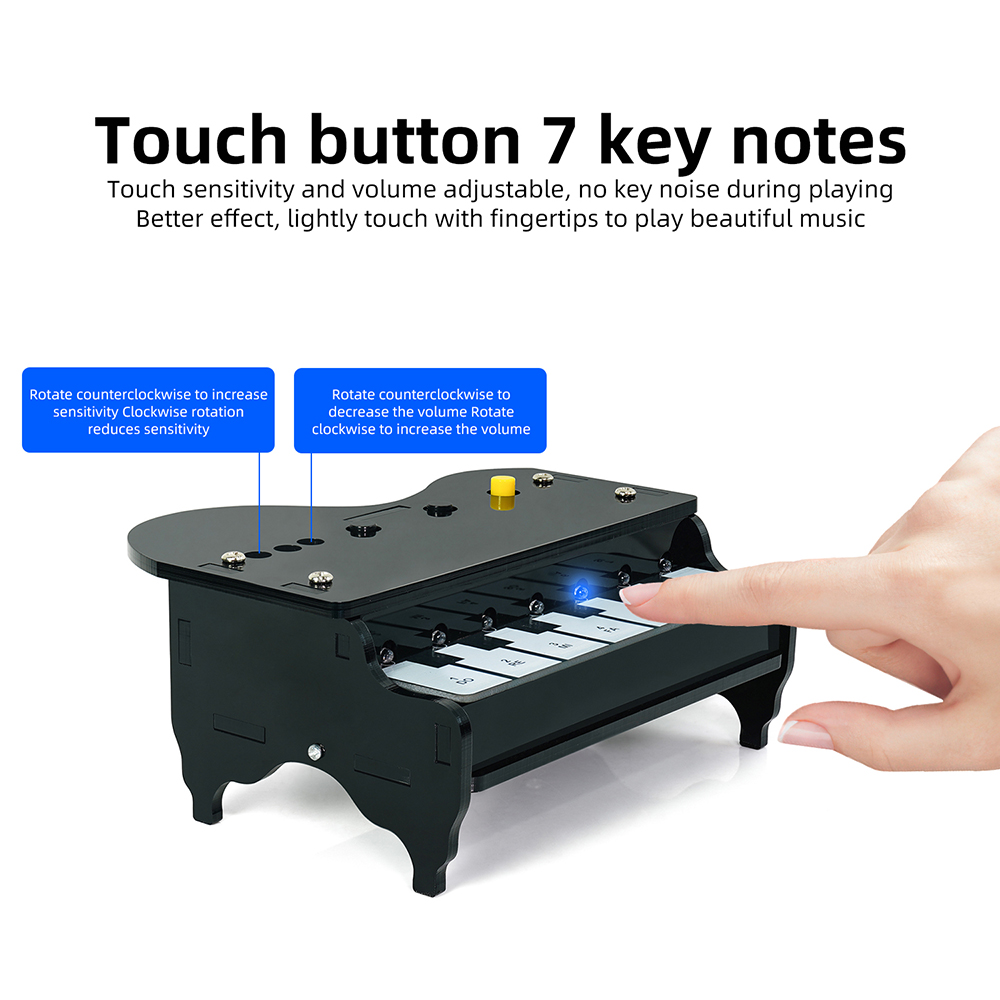 DIY Electronic Keyboard Kit 7  – обзор и цена Diy Guitar Electronics Kit