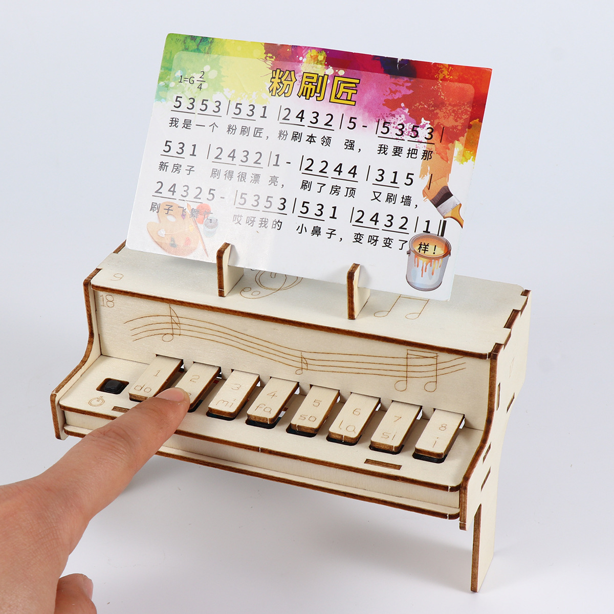 DIY Wooden Electronic Piano Mo – обзор и цена Diy Electronics For Kids