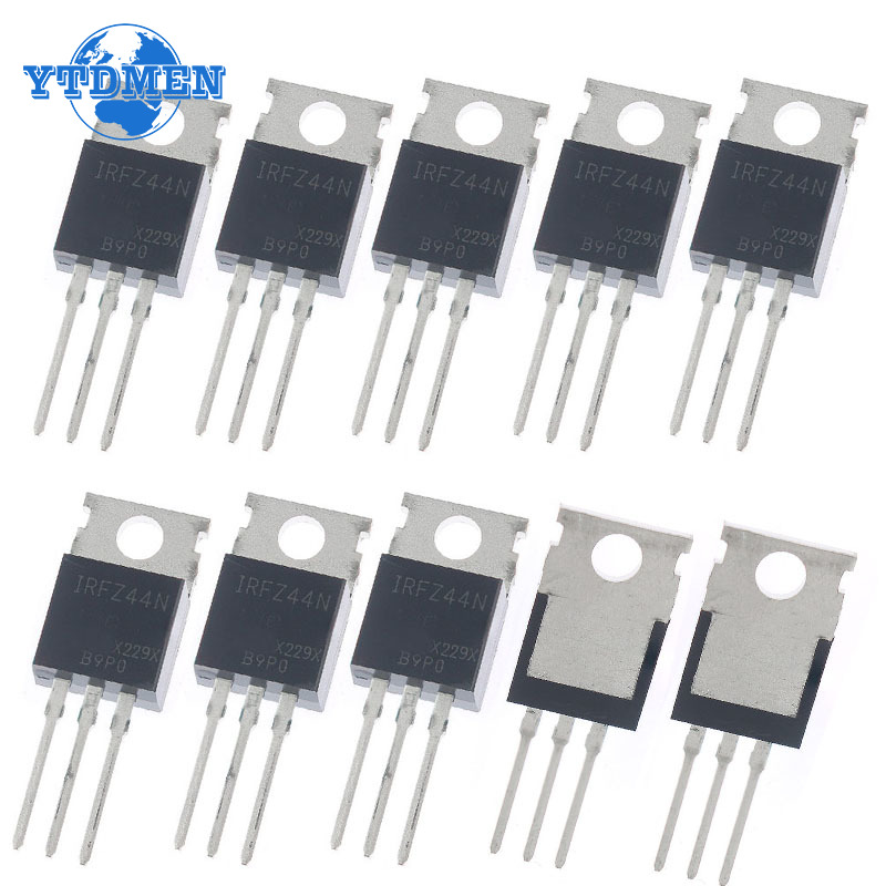 10PCS Mosfet IRFZ44N TO220 Tra – обзор и цена Mosfet Transistor Set