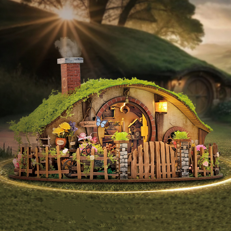 Wooden DIY Magic Ring Dollhous – обзор и цена Diy Electronics Housing