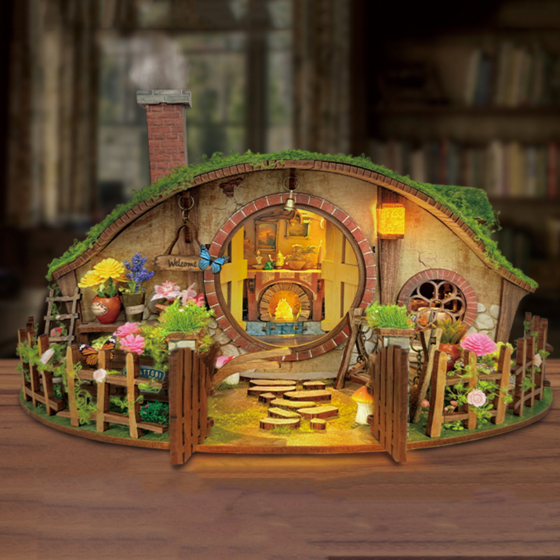 Wooden DIY Magic Ring Dollhous – обзор и цена Diy Electronics Housing