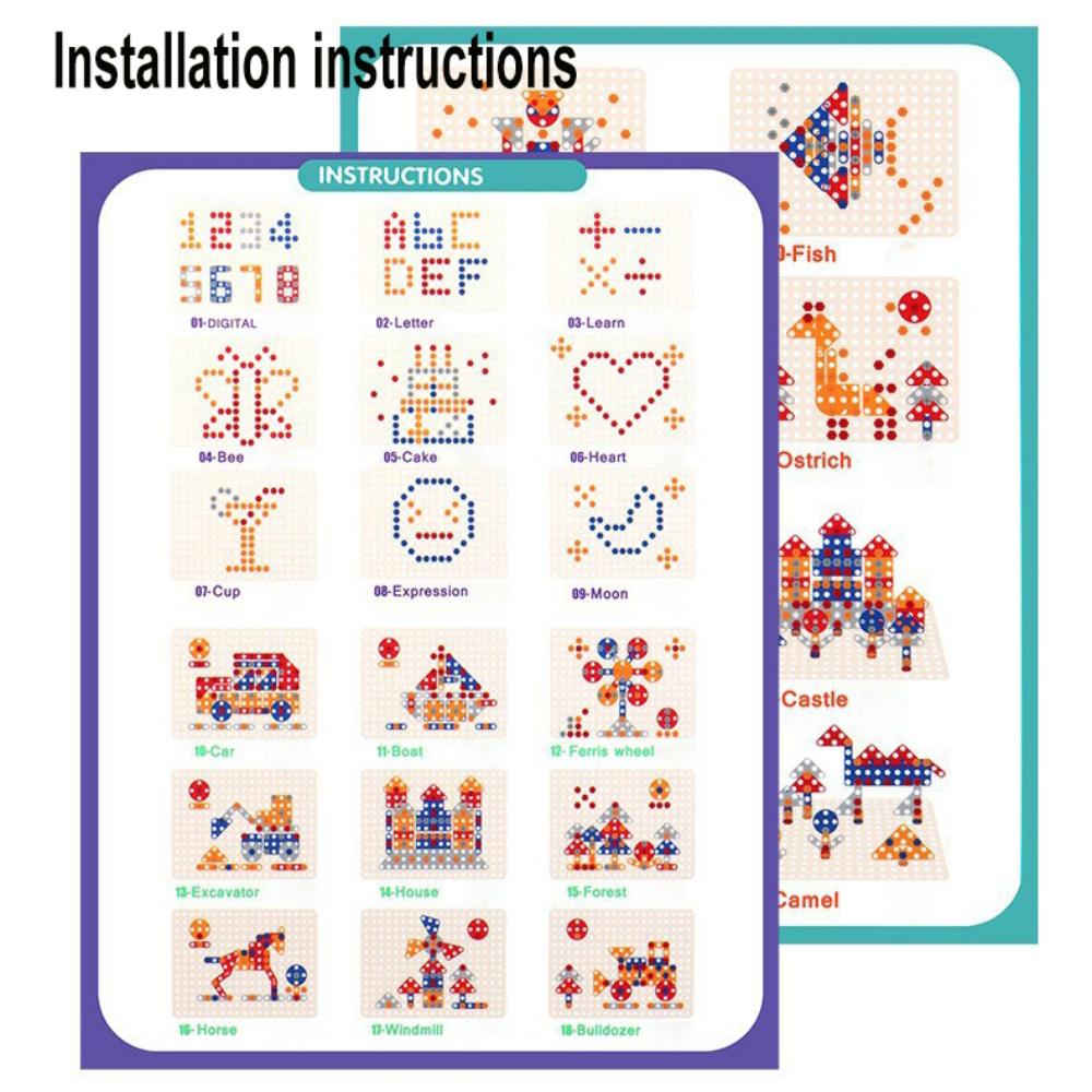 450Pcs Kids STEM Drill Set Cre – обзор и цена Diy Electronics For Kids