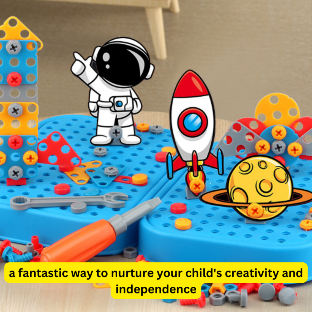 450Pcs Kids STEM Drill Set Cre – обзор и цена Diy Electronics For Kids