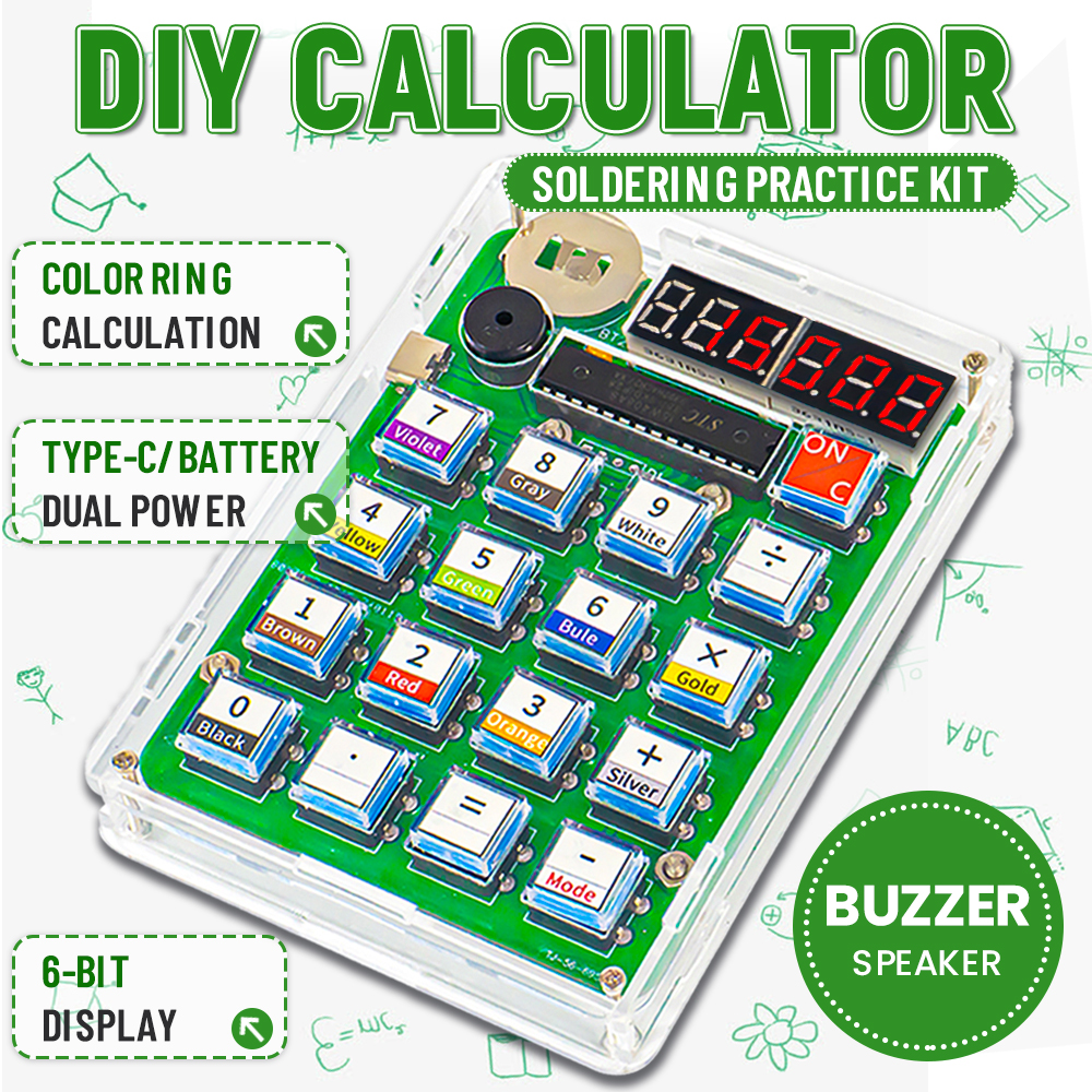 DIY Calculator Electronic Prod – обзор и цена Pcb Etching Kit